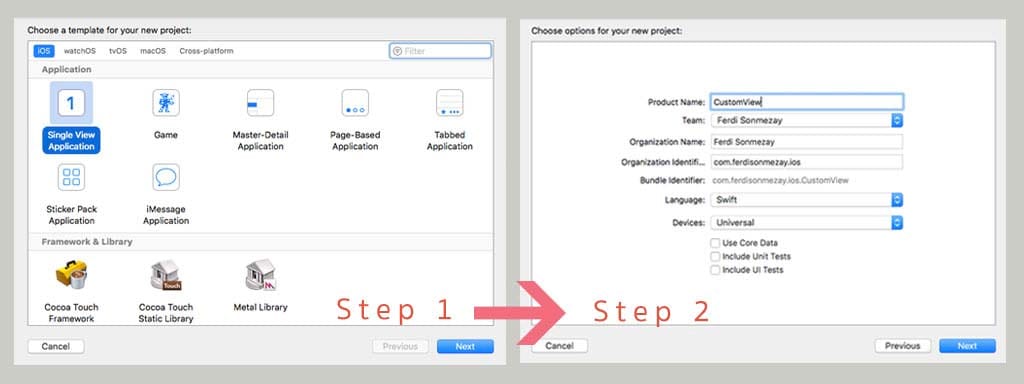 Create Project